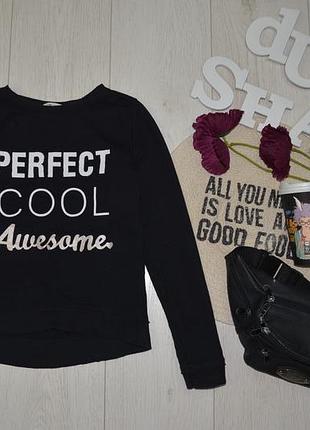 8 -10 років 128 - 140 см h&m фірмовий модний світшот батник з принтом