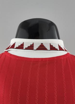 Спортивная футболка манчестер юнайтйд футбольная форма игровая версия adidas адедас4 фото