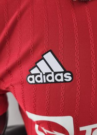 Спортивная футболка манчестер юнайтйд футбольная форма игровая версия adidas адедас7 фото