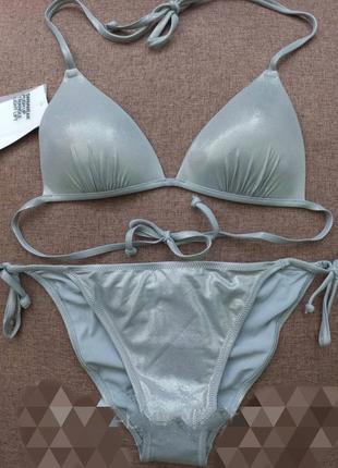 H&m купальник роздільний, купальний ліф і трусики плавки бікіні 👙