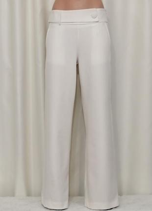 Beray елегантні білі розкльошані штани, туреччина