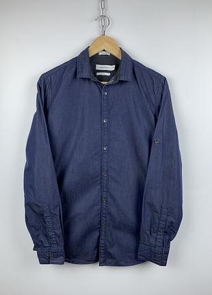 Мужская джинсовая рубашка calvin klein 2