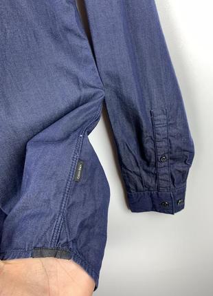 Мужская джинсовая рубашка calvin klein 5