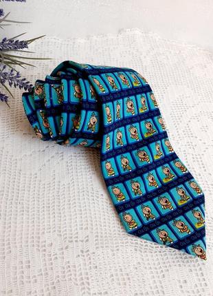 Old git! 🦋😜 bubblegum галстук винтаж с принтом бубльгум стиляга ретро креповый шелк10 фото