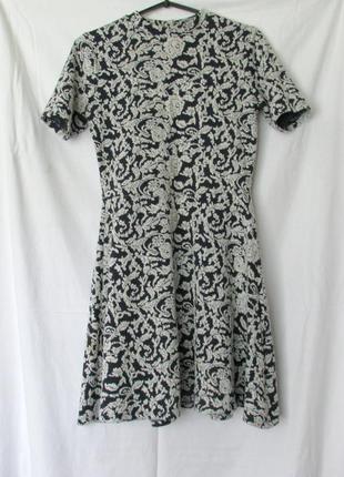 Уютное платье в цветочный принт р.12 primark3 фото