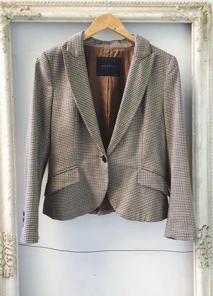 Піджак жакет в клітинку