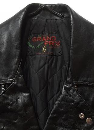 Раритетна вінтажна куртка-косуха 70-х grand prix leathers punk jacket made in england3 фото