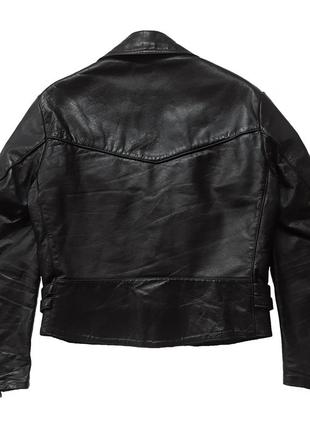 Раритетна вінтажна куртка-косуха 70-х grand prix leathers punk jacket made in england7 фото