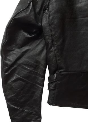 Раритетная винтажная куртка косуха 70-х grand prix leathers punk jacket made in england8 фото