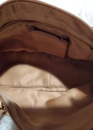 Женская удобная кожаная сумка4 фото