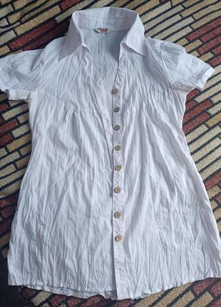 Рубашка туніка-плаття1 фото