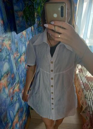 Рубашка туніка-плаття3 фото