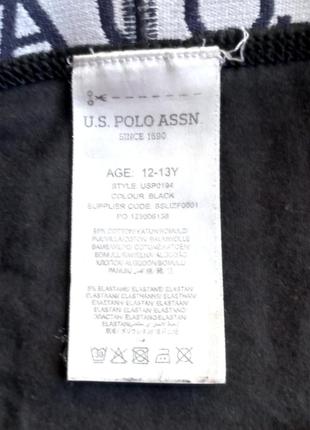 Труси коттонові боксерки базові u.s. polo assn підліткові 12 13 років xs5 фото