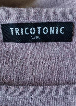 Люксовый шерстяной оверсайз  джемпер свитер tricotonic кашемир+шерсть ланы+вискоза6 фото