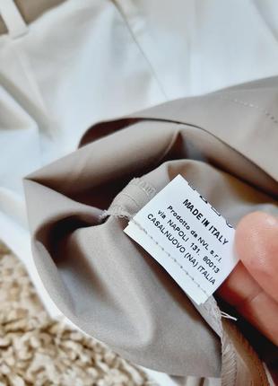 Шикарная летняя юбка миди в бело/бежевых тонах ,nuvola/италия,  р. xs- s10 фото