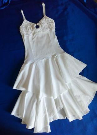 Платье-сарафан blank du nil на 12-13 лет1 фото