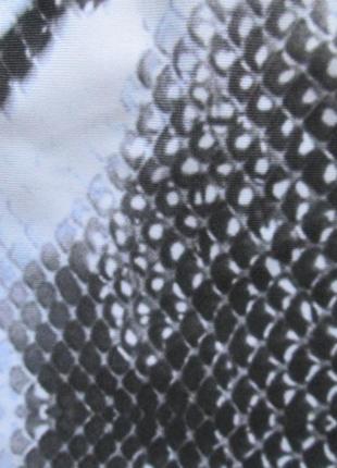Крутой сдельный слитный купальник монокини в змеиный принт с завязками patpat 🍒🍹🍒8 фото