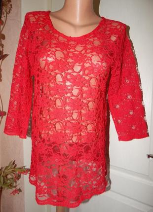 Гіпюрова блузка