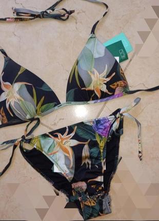 H&m купальник раздельный, купальный лиф и трусики плавки бикини 👙1 фото