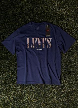 Футболка levi’s serif logo (new) | original