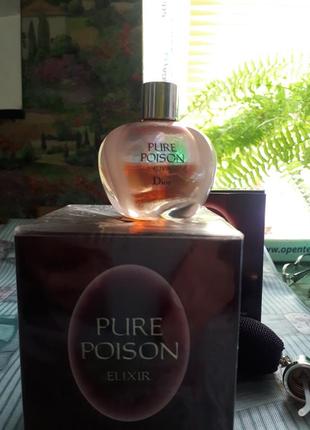 Парфюм dior pure poison elixir dior pure poison.2 фото