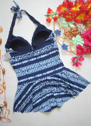 Шикарний відрядний злитий купальник сукню в орнамент f&f 🍒🍓🍒4 фото