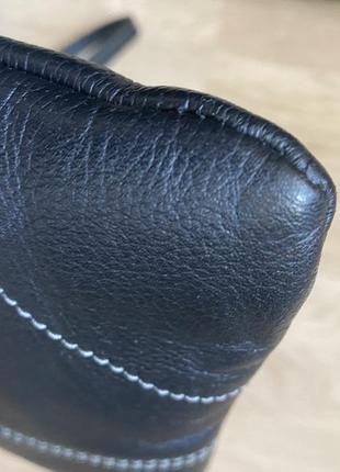 Сумка мессенджер кожаная m&s 5