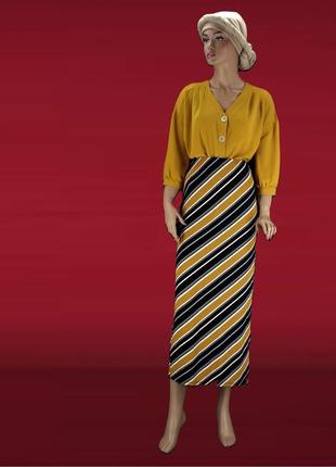 Брендовая длинная юбка dorothy perkins. размер uk8eur36.