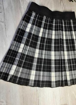 Юбка в клетку