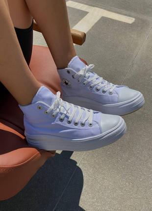 Converse high white, жіночі кеді конверс білі, високі кеді конверс жіночі кеди конверс, білі кеди9 фото