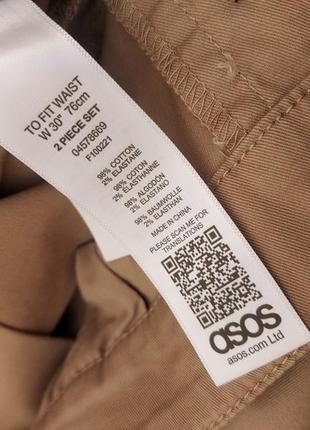 Підліткові шорти чиносы asos design4 фото