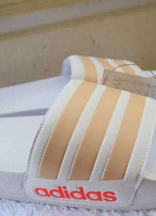 Фирменные шлепанцы шлепки  сланцы тапки тапочки adidas р. 42 27 см3 фото