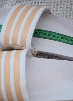 Фирменные шлепанцы шлепки  сланцы тапки тапочки adidas р. 42 27 см8 фото