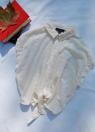 Блуза з натуральної тканини1 фото