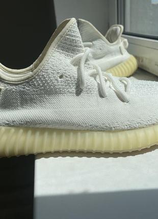 Adidas yeezy 350 cream white2 фото