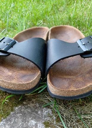 Шльопанці шльопки сланци на корку birkenstock/ розм.39(26см) оригінал4 фото