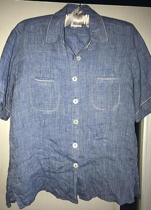 Рубашка льон moni р 40