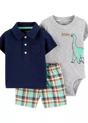 Комплект костюм тройка carters 12м 18м 24м