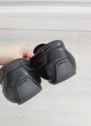Шкіряні туфлі макасіни adidas6 фото