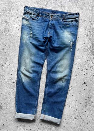 Diesel stretch made in morocco regular slim-tapered джинси