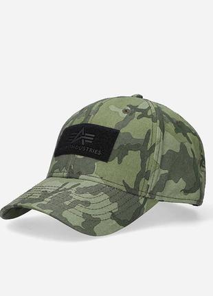 Кепка alpha industries vlc cap olive