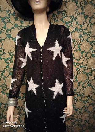 Кардиган павутинка,без застібок, кідс мохер