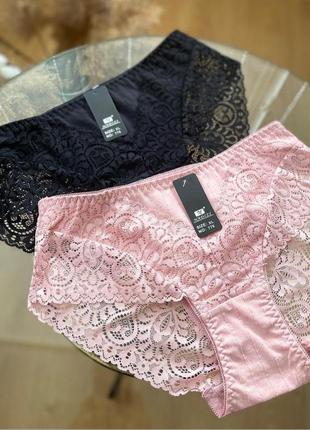 Труси набір 2 шт  трусики великий розмір, батал , ведикий розмір 48-50-52-54