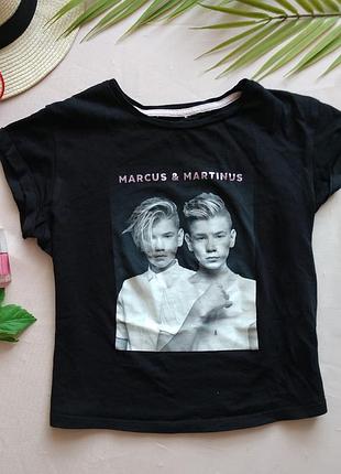 Топ чорний від h&m 6/8 л