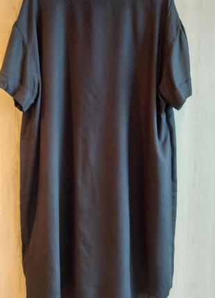 Черное платье туника с v- образным вырезом h&m6 фото
