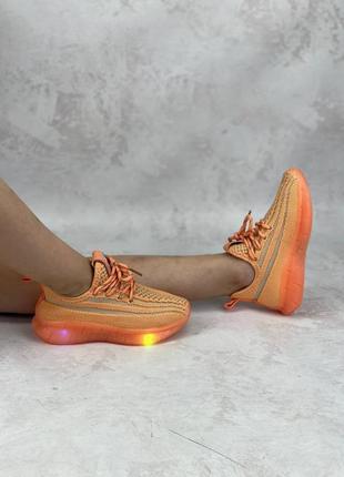 Трендові кросівки led yeezyboost!!! 4