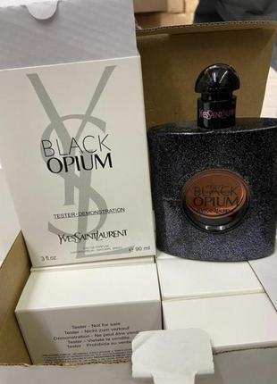 Yves saint laurent black opium edp (тестер) 90 ml.1 фото