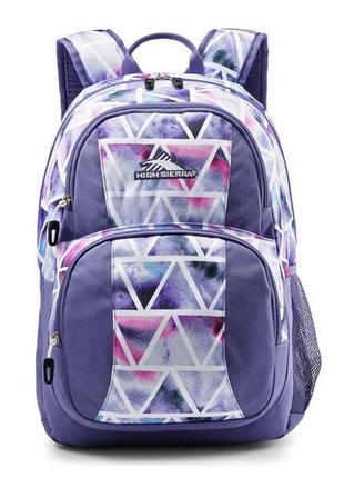 Школьный рюкзак для девочки подростка high sierra