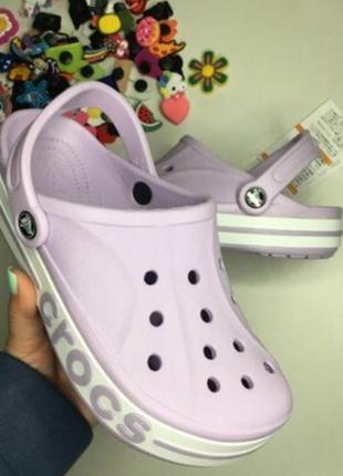 Crocs bayaband clog lavander крокси