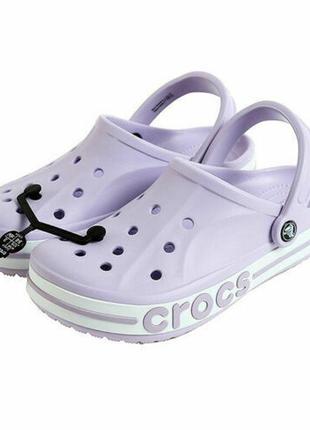 Крокс жіночі crocs bayaband clog lavender 205089 жіночі сабо крокси